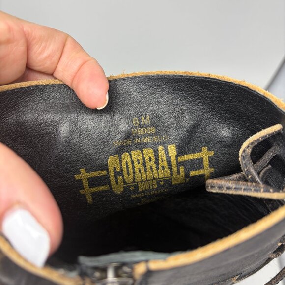 Indie Spirit by Corral Georgia Riding Boot Size: 6 - Fits TTS - Picture 7 of 7